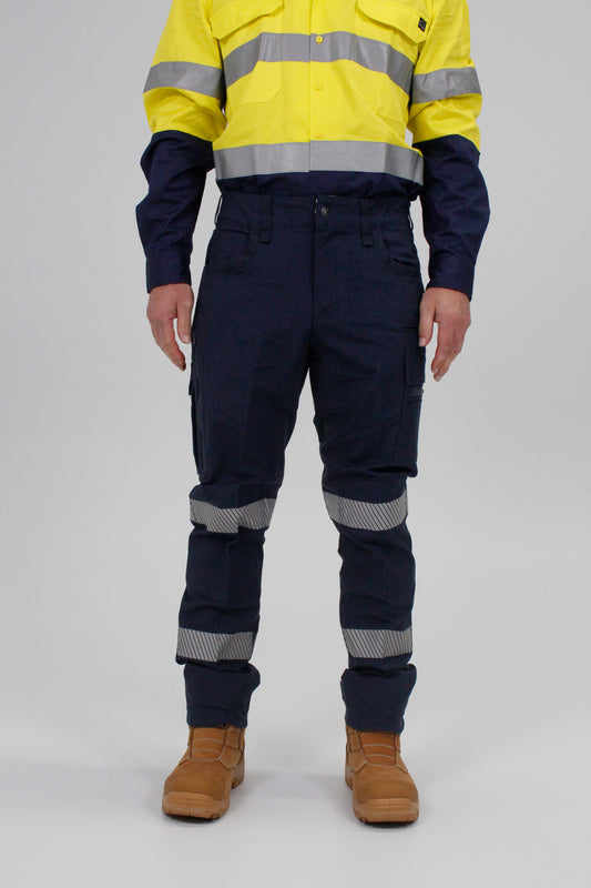 Future Fit Pant with Reflective Tape – Navy