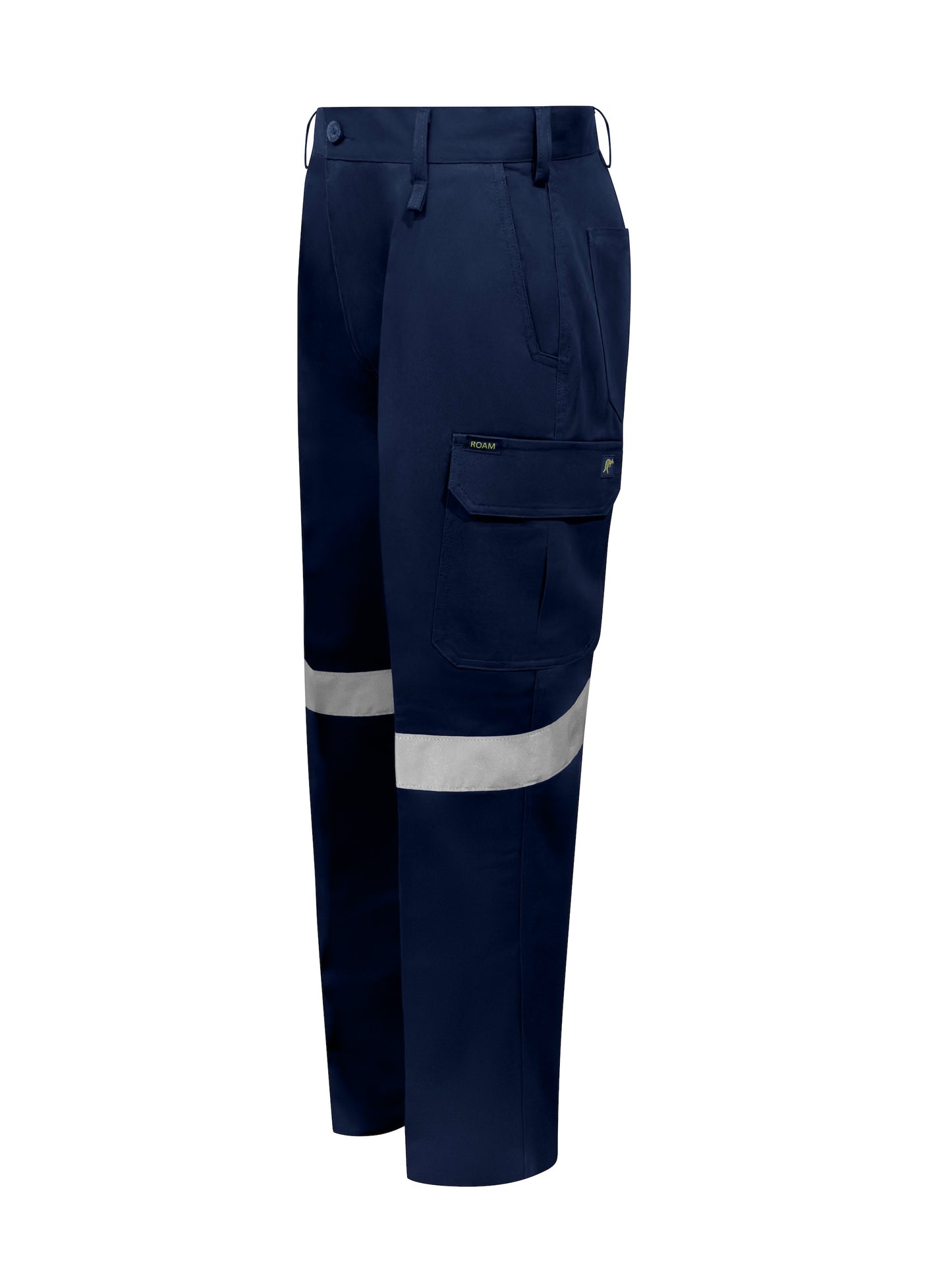 Cargo Trouser with Reflective Tape – Navy