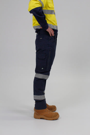 Future Fit Pant with Reflective Tape – Navy