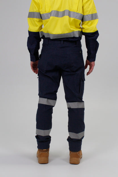 Future Fit Pant with Reflective Tape – Navy