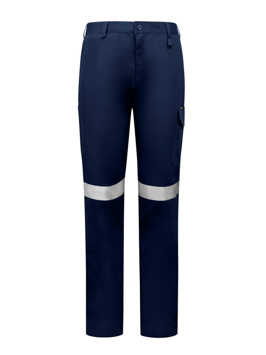 Cargo Trouser with Reflective Tape – Navy